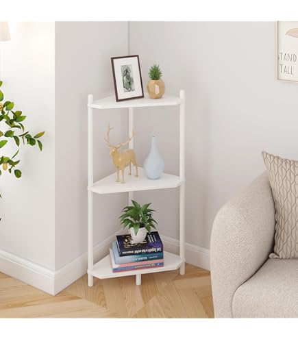 Amazon.com: 47th & Main Shelf, Modern Metal 3-Tier Standing Corner